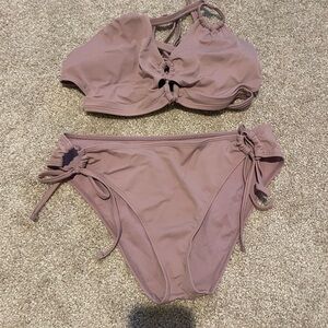 Adore Me Mauve Bikini Set